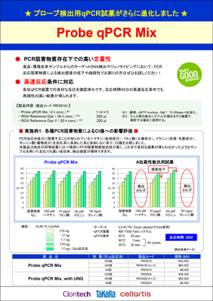Probe qPCR Mixパンフ